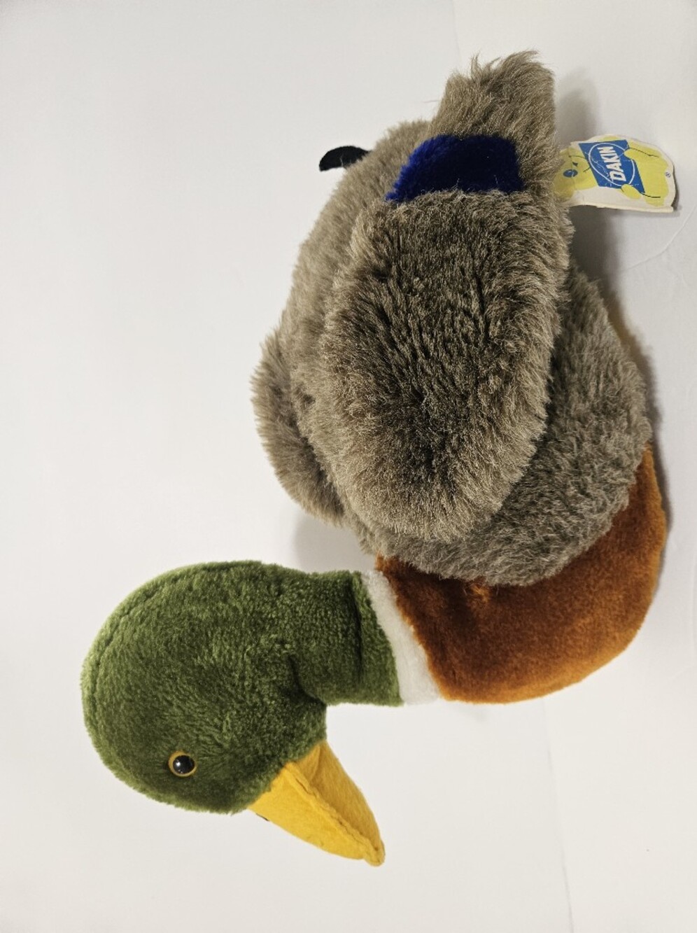 Dakin Mallard Duck Plush Stuffed Animal w/ Tag, Small 6-14 in, 1981 Vintage